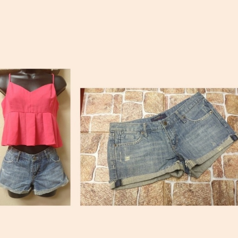 Forever 21 Distressed Denim shirt!!